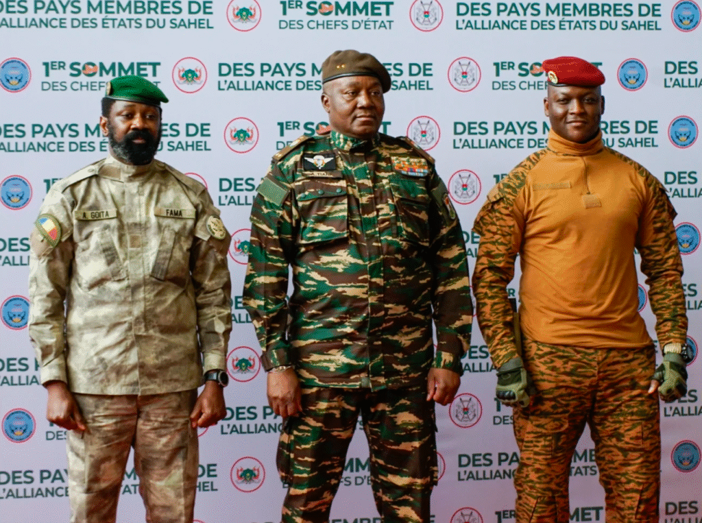 Portée par le Burkina Faso, le Mali et le Niger, l’Alliance des États du Sahel (AES) s’impose comme la traduction politique d’une rupture